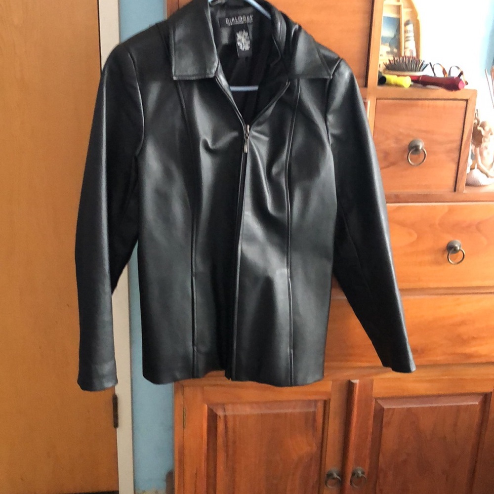 Leather jacket by Dialogue